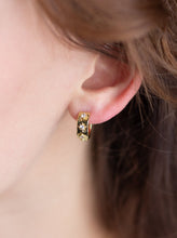 Load image into Gallery viewer, Louisa | Sparkle Sunburst Earrings
