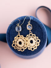 Load image into Gallery viewer, Gold Bohemian Dangle Earrings
